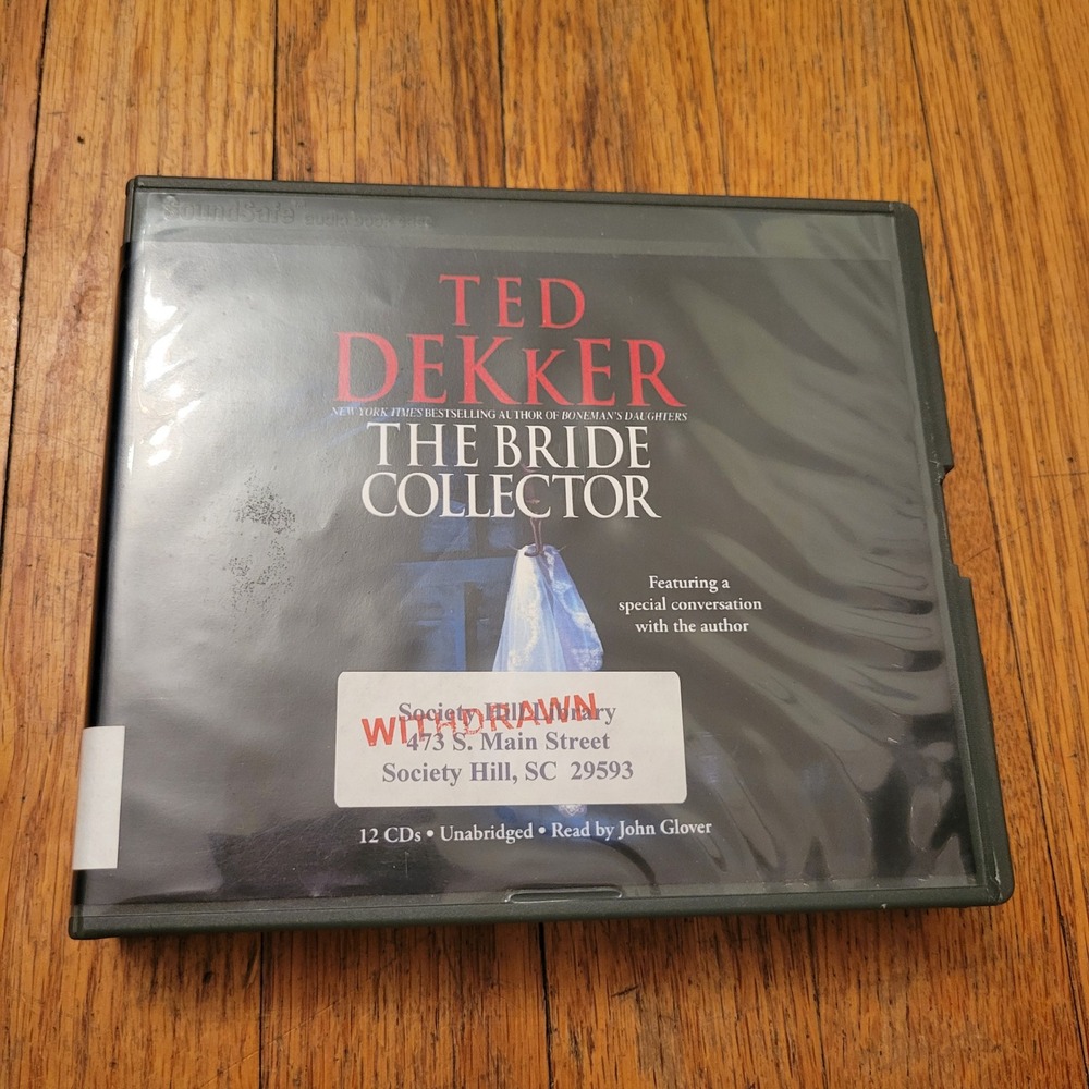 Ted Dekker Bride Collector 12 CD Audio Book Thriller Christian Suspense Fiction